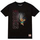 Mitchell & Ness HWC '68 Rebound Legacy Milwaukee Bucks T-Shirt-front