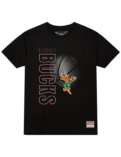 Mitchell & Ness HWC '68 Rebound Legacy Milwaukee Bucks T-Shirt-front