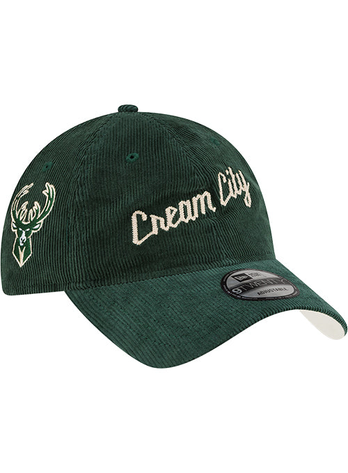 New Era 2025-26 City Edition 9Twenty Buckle Milwaukee Bucks Adjustable Hat-right