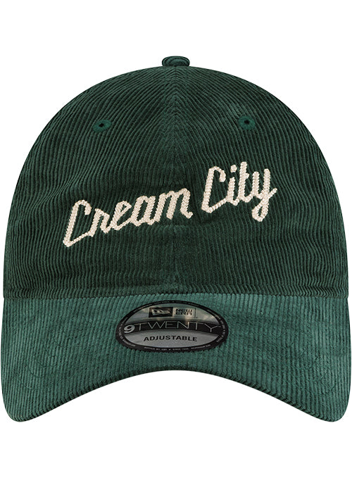 New Era 2025-26 City Edition 9Twenty Buckle Milwaukee Bucks Adjustable Hat-front