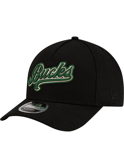 New Era 9Fifty Close of Day Milwaukee Bucks Snapback Hat-left