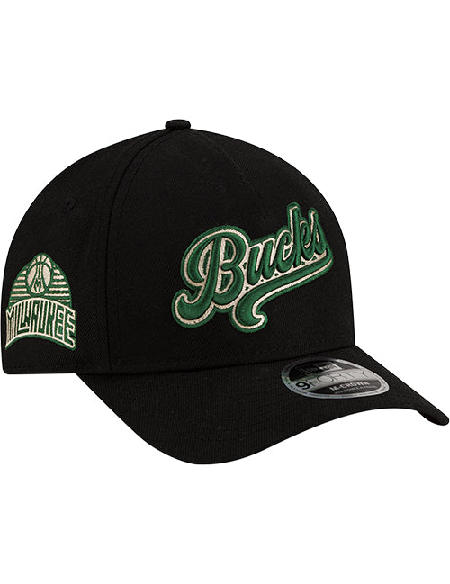 New Era 9Fifty Close of Day Milwaukee Bucks Snapback Hat-right