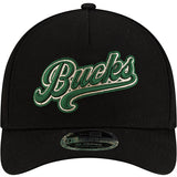 New Era 9Fifty Close of Day Milwaukee Bucks Snapback Hat-front