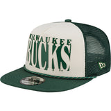 New Era 9Fifty Racing Milwaukee Bucks Snapback Hat-left