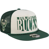 New Era 9Fifty Racing Milwaukee Bucks Snapback Hat-right