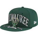 New Era 59Fifty Establish Ribbon Milwaukee Bucks Fitted Hat-left