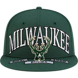 New Era 59Fifty Establish Ribbon Milwaukee Bucks Fitted Hat-front