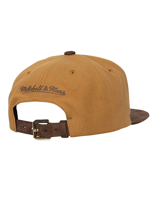 Mitchell & Ness HWC '68 Coffee Milwaukee Bucks Strapback Hat-back