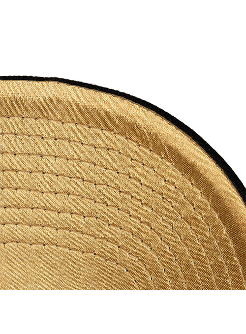 Mitchell & Ness HWC '68 Pro Pinned Gold Milwaukee Bucks Snapback Hat-UV