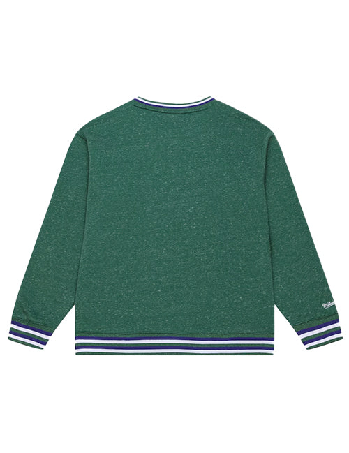 Mitchell & Ness HWC '93 Static Streak Milwaukee Bucks Crewneck Sweatshirt-back