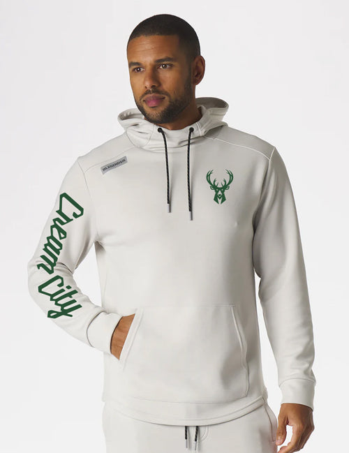 2025-26 City Edition Cream City Milwaukee Bucks Hooded Sweatshirt