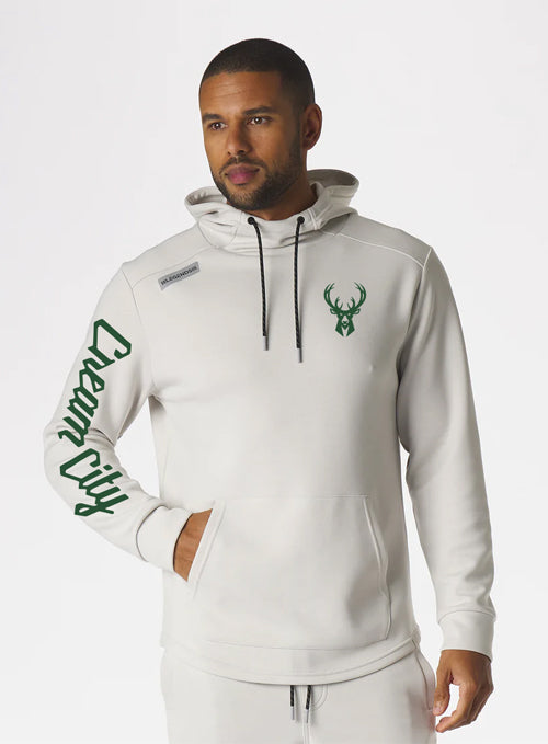 2025-26 City Edition Cream City Milwaukee Bucks Hooded Sweatshirt