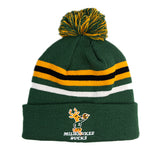 HWC '68 Striped Milwaukee Bucks Knit Hat