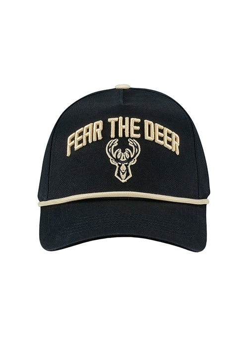Fear The Deer Milwaukee Bucks Snapback Hat-front
