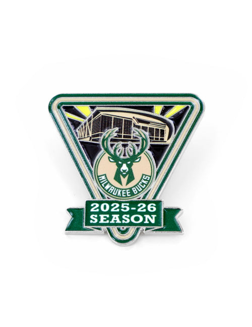 Aminco 2025-26 Season Milwaukee Bucks Pin