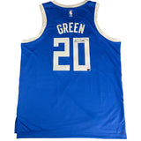 Signed Nike 2024-25 City Edition AJ Green Milwaukee Bucks Swingman Jersey-back