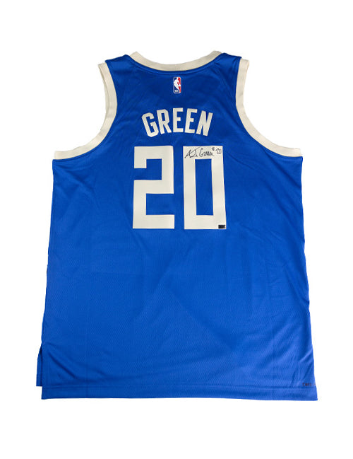 Signed Nike 2024-25 City Edition AJ Green Milwaukee Bucks Swingman Jersey-back