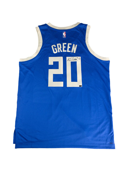 Signed Nike 2024-25 City Edition AJ Green Milwaukee Bucks Swingman Jersey-back