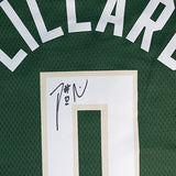 Signed Nike 2022 Icon Edition Damian Lillard Milwaukee Bucks Swingman Jersey-signed