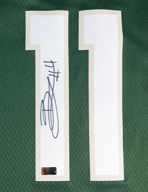 Signed Nike 2022 Icon Edition Brook Lopez Milwaukee Bucks Swingman Jersey-signed