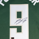 Signed Nike 2022 Icon Edition Bobby Portis Milwaukee Bucks Swingman Jersey-signed