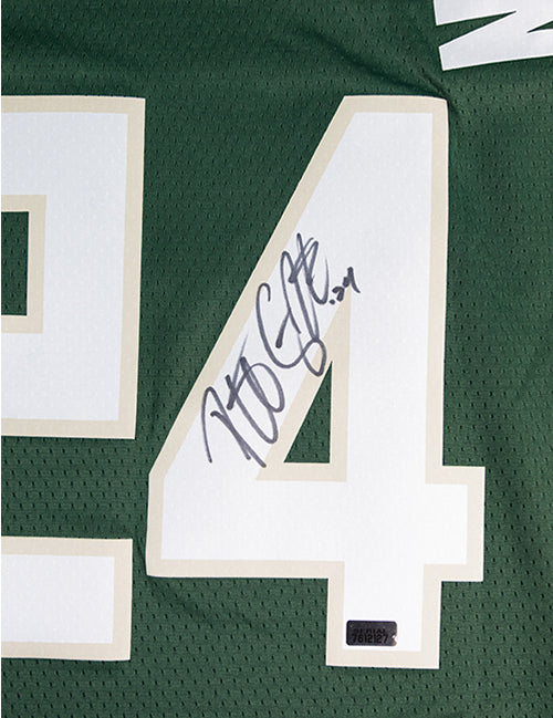 Signed Nike 2022 Icon Edition Pat Connaughton Milwaukee Bucks Swingman Jersey-signed