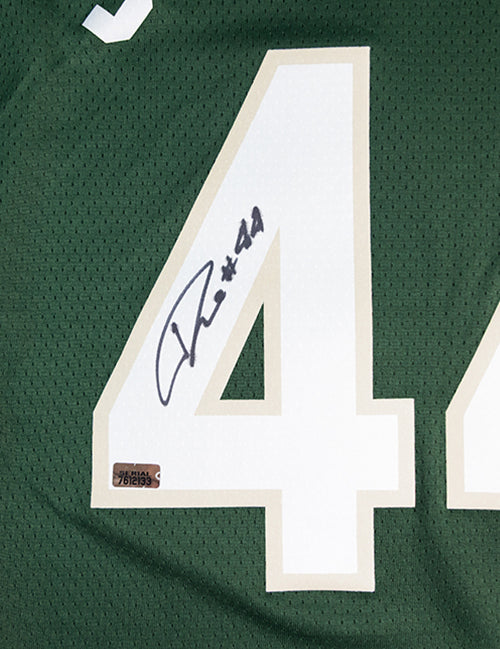 Signed Nike 2022 Icon Edition Andre Jackson Jr. Milwaukee Bucks Swingman Jersey-signed