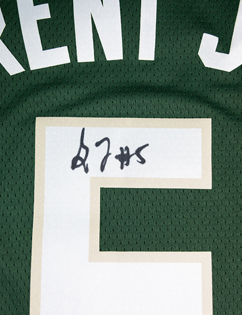 Signed Nike 2022 Icon Edition Gary Trent Jr. Milwaukee Bucks Swingman Jersey-signed