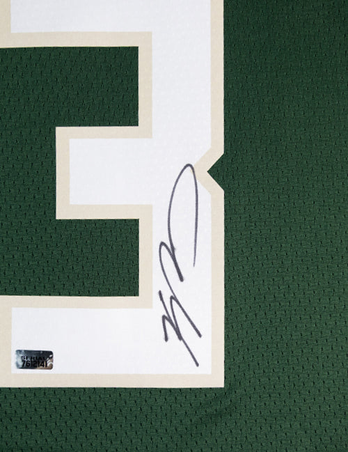 Signed Nike 2022 Icon Edition Kevin Porter Jr. Milwaukee Bucks Swingman Jersey-signed