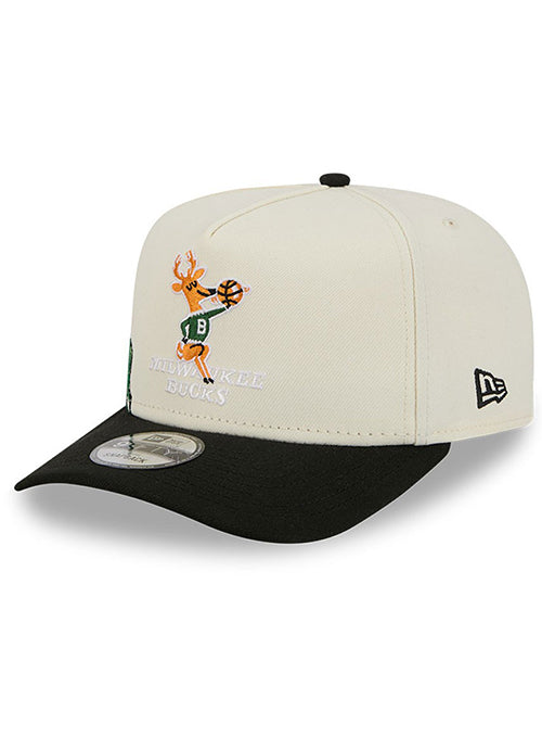 New Era 9Fifty HWC '68 Milwaukee Bucks A-Frame Snapback Hat-left