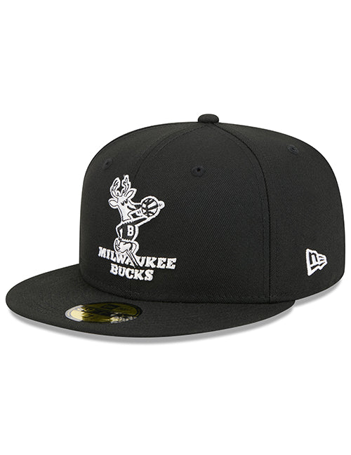 New Era 59Fifty HWC '68 Milwaukee Bucks Fitted Hat-left