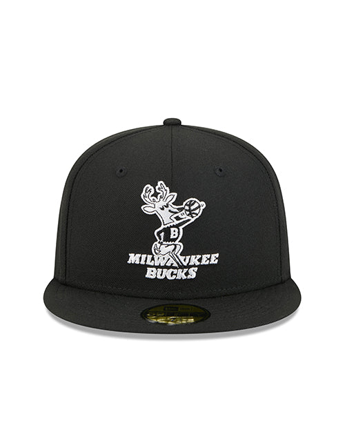 New Era 59Fifty HWC '68 Milwaukee Bucks Fitted Hat-front