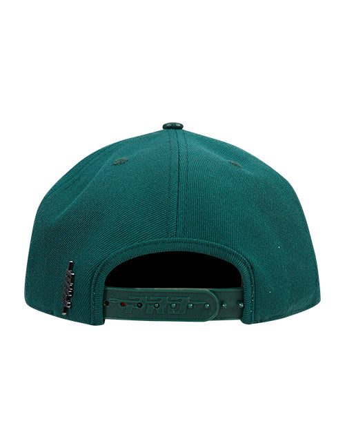 Pro Standard Living Large Green Milwaukee Bucks Snapback Hat-back