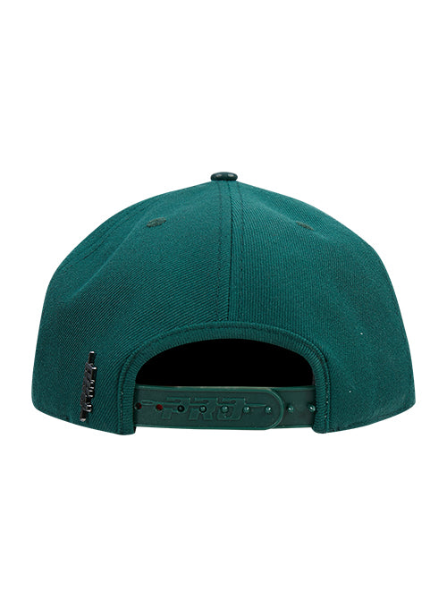 Pro Standard Living Large Green Milwaukee Bucks Snapback Hat-back