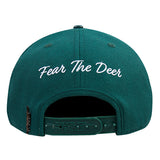 Pro Standard Script Milwaukee Bucks Wool Snapback Hat