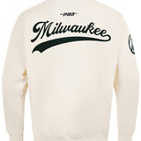 Pro Standard Living Large Milwaukee Bucks Drop Shoulder Long Sleeve T-Shirt-BACK