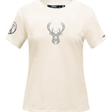 Women's Pro Standard Street Team Milwaukee Bucks Slim T-Shirt-front