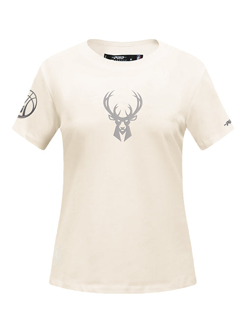 Women's Pro Standard Street Team Milwaukee Bucks Slim T-Shirt-front