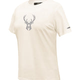 Women's Pro Standard Street Team Milwaukee Bucks Slim T-Shirt-angled front