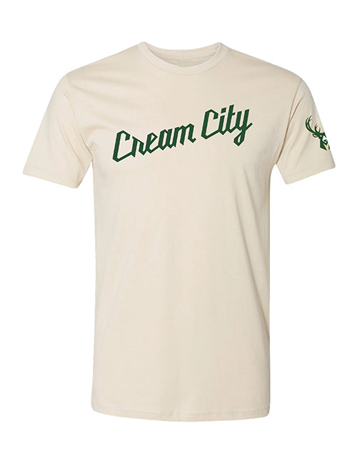 Bucks Pro Shop 2025-26 City Edition Script Milwaukee Bucks T-Shirt