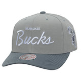 Mitchell & Ness HWC '68 Thunderstorm Milwaukee Bucks Adjustable Hat-front