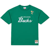 Mitchell & Ness HWC '68 Head Coach Milwaukee Bucks T-Shirt-front