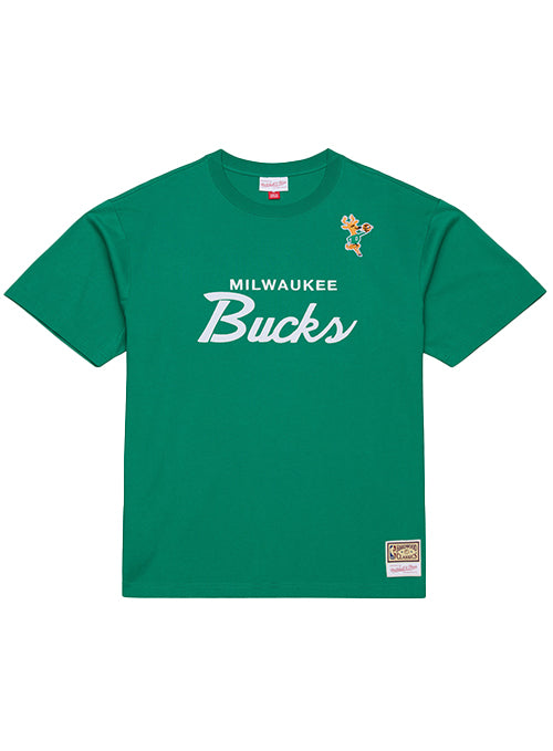 Mitchell & Ness HWC '68 Head Coach Milwaukee Bucks T-Shirt-front
