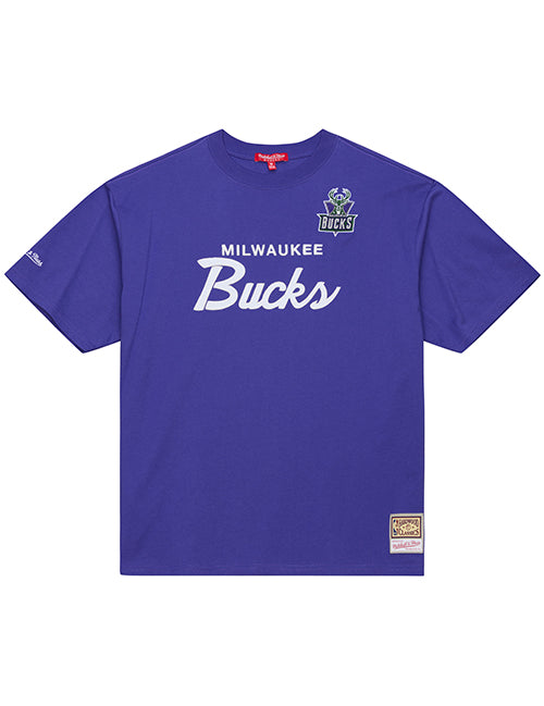 Women's Mitchell & Ness HWC '93 Classic Milwaukee Bucks T-Shirt-front