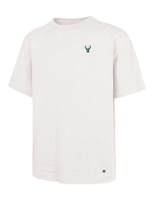 '47 Brand Foundation Contemporary Basic Milwaukee Bucks T-Shirt-front