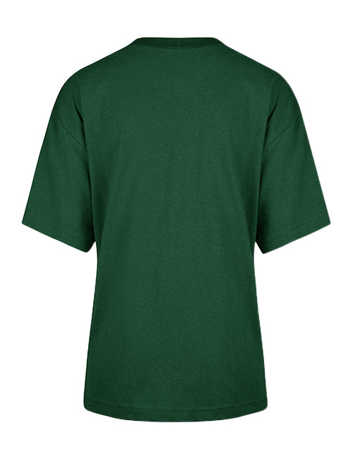 Women's '47 Brand Foundation Shimmer Shot Milwaukee Bucks T-Shirt-back