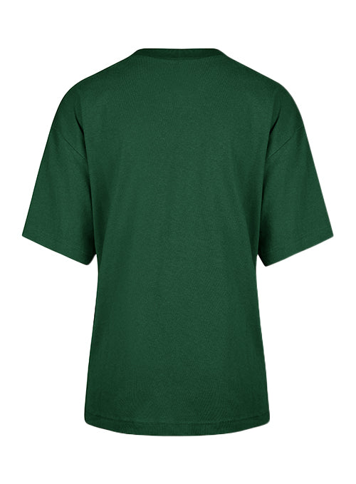 Women's '47 Brand Foundation Shimmer Shot Milwaukee Bucks T-Shirt-back