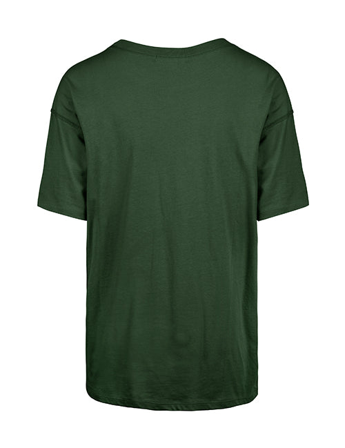 Women's '47 Brand Sadie Vibe Check Milwaukee Bucks T-Shirt-back