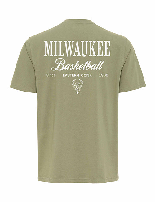 Sportiqe Duke Court Club Milwaukee Bucks T-Shirt-back