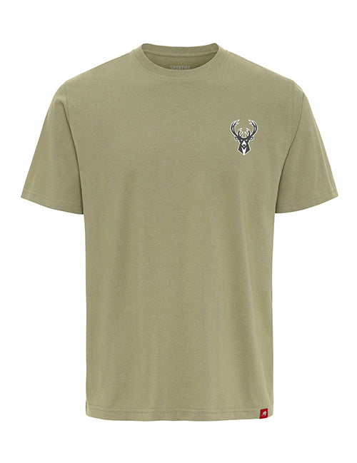 Sportiqe Duke Court Club Milwaukee Bucks T-Shirt-front